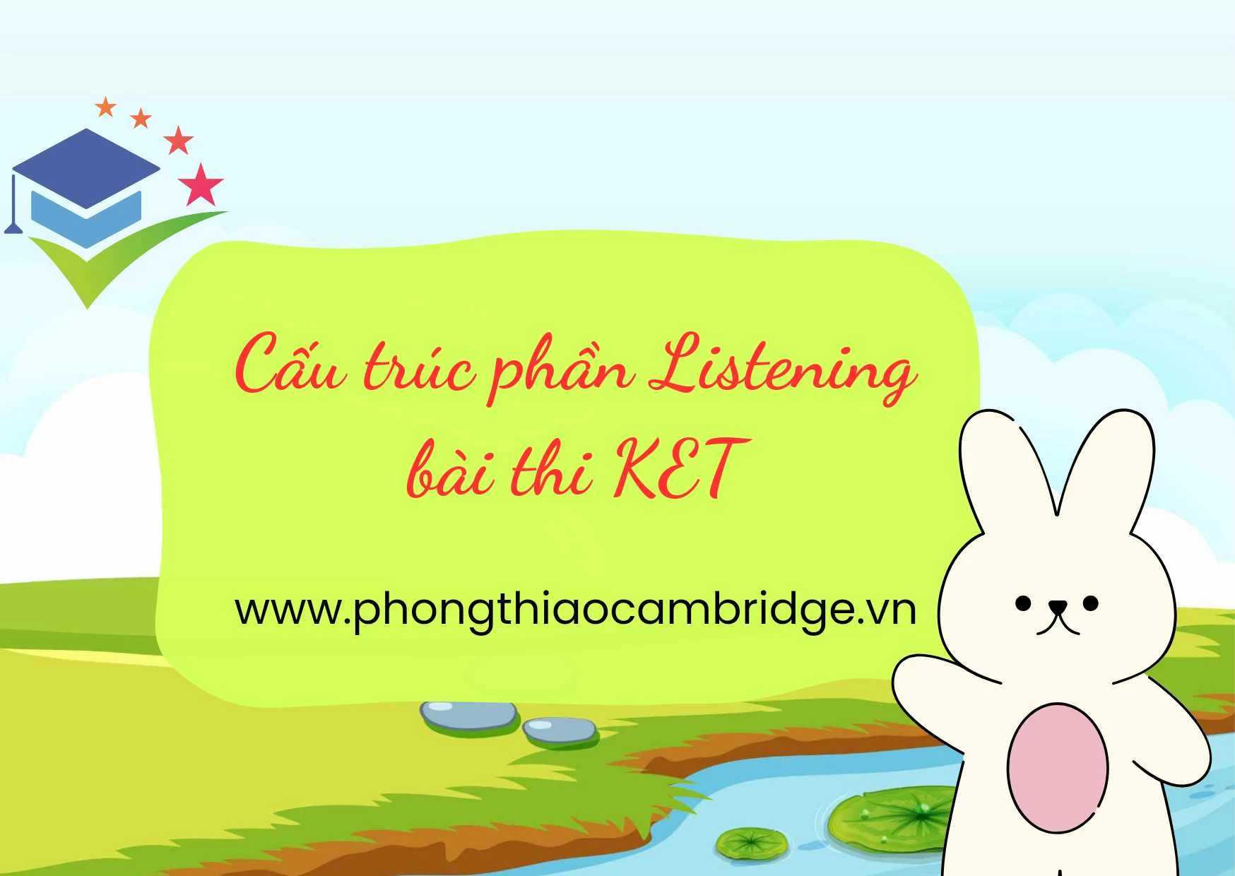 CẤU TRÚC PHẦN THI LISTENING BÀI THI KET